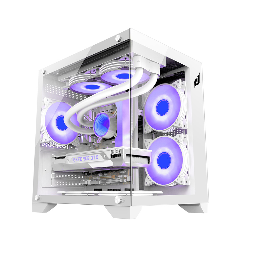 Vỏ Case Edra ECS1503 White ( Matx, Case Bể Cá)