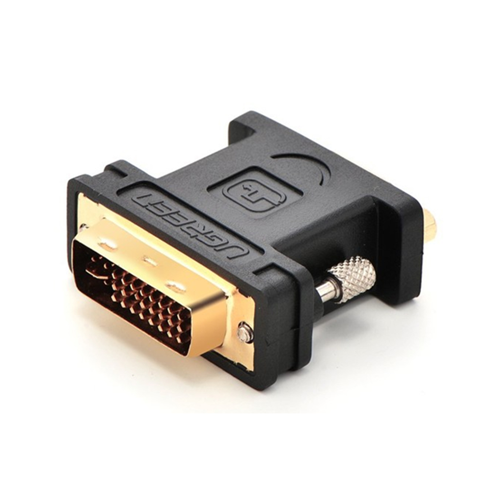 ĐẦU CHUYỂN ĐỔI DVI 24+5 TO VGA CHÍNH HÃNG UGREEN 20122 CAO CẤP