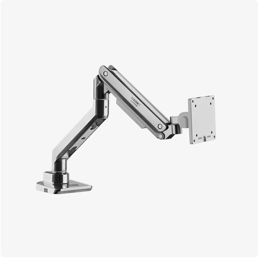 GIÁ ĐỠ MÀN HÌNH HYPERWORK VISIONX HPW-VS01-CHR (23 - 43INCH) MÀU BẠC