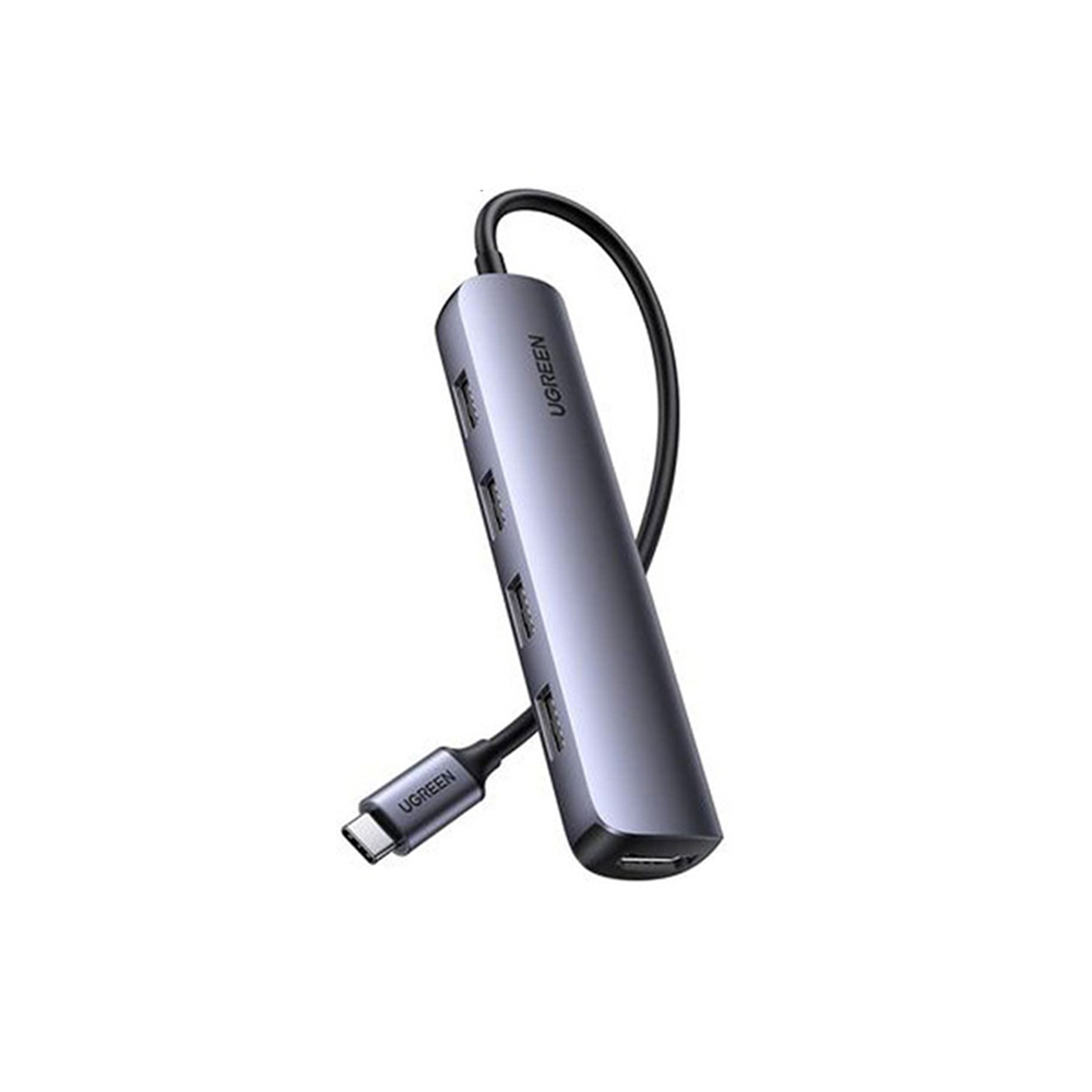 BỘ CHIA HUB USB 3.0 4 CỔNG MÀU XÁM DÀI 1M UGREEN (70336)