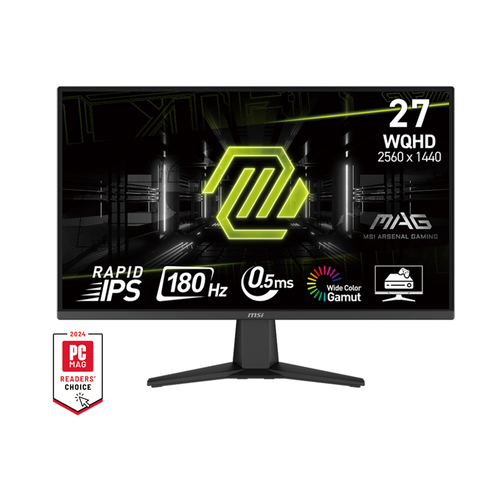 MÀN HÌNH GAMING MSI MAG 275QF (27.0 INCH - 2K - IPS - 180HZ - 0.5MS)