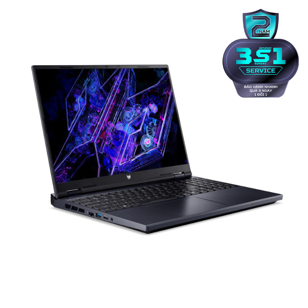 Laptop Acer Predator Helios Neo PHN16-72-78DQ_NH.QNNSV.00U (Intel Core i7-14650HX | 16GB | 1TB | RTX 4060 8GB | 16 inch WQXGA | Win 11 | Đen)