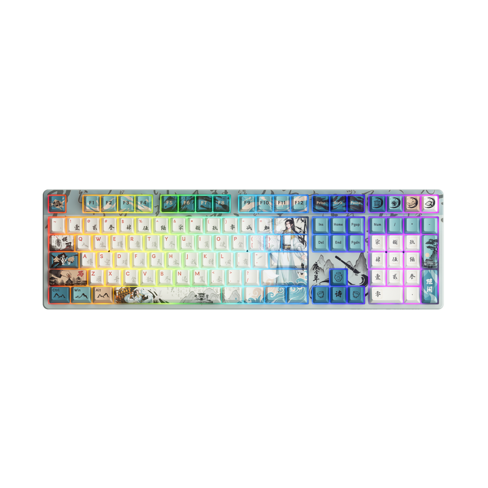 BÀN PHÍM CƠ AKKO 5108 SE JOY OF LIFE MULTI-MODES AKKO PIANO PRO SWITCH
