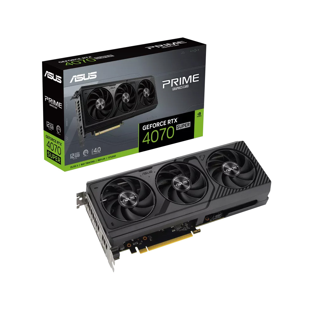 VGA ASUS PRIME RTX 4070 SUPER 12GB GDDR6X (PRIME-RTX4070S-12G)
