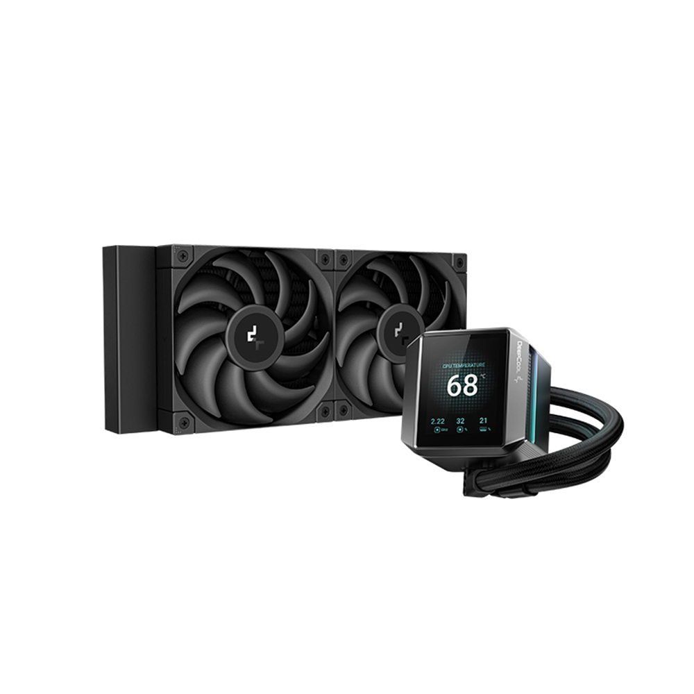 TẢN NHIỆT NƯỚC DEEPCOOL MYSTIQUE 240 ( MÀN HÌNH HIỂN THỊ)