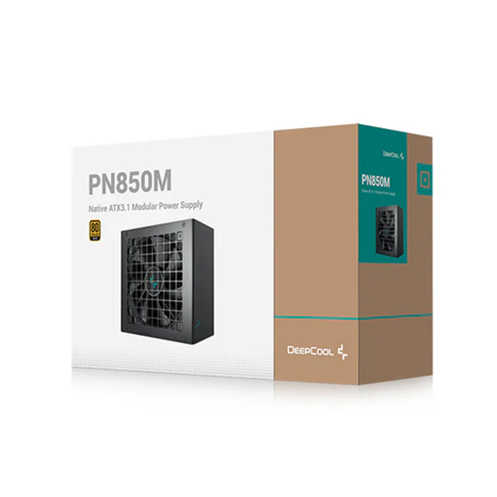 NGUỒN MÁY TÍNH DEEPCOOL PN850M 850W ATX 3.1 FULL MODULAR
