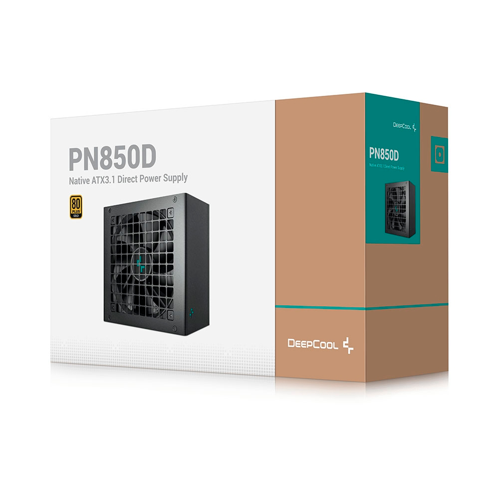 NGUỒN MÁY TÍNH DEEPCOOL PN850D 850W ATX 3.1 NON-MODULAR