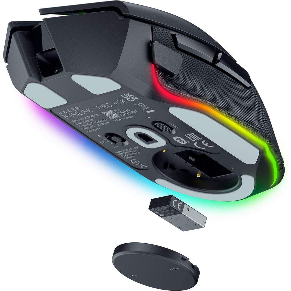 最適な価格 Pro V3 レーザー<br>Basilisk Razer 35K RZ01-05240100 ブラック パーツ