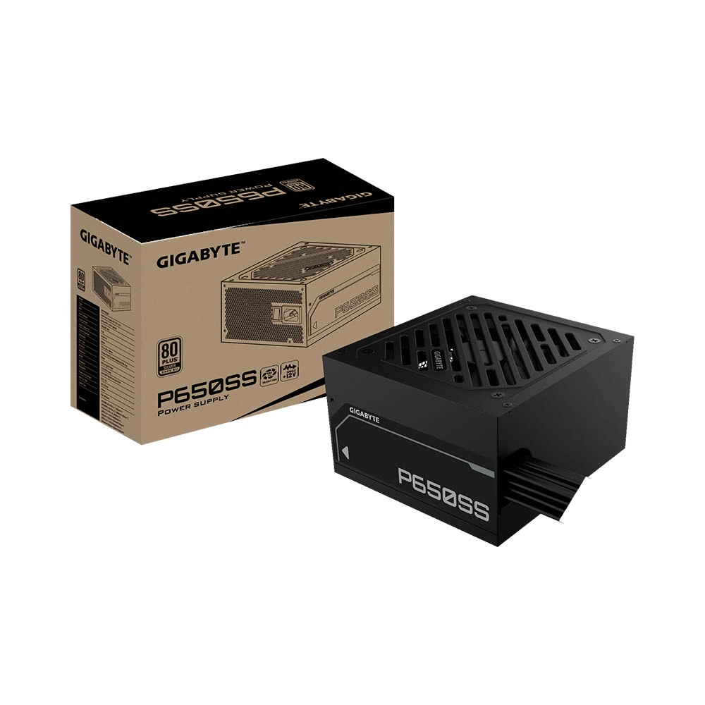 NGUỒN GIGABYTE P650SS 650W (80 PLUS SILVER, ATX 3.0)