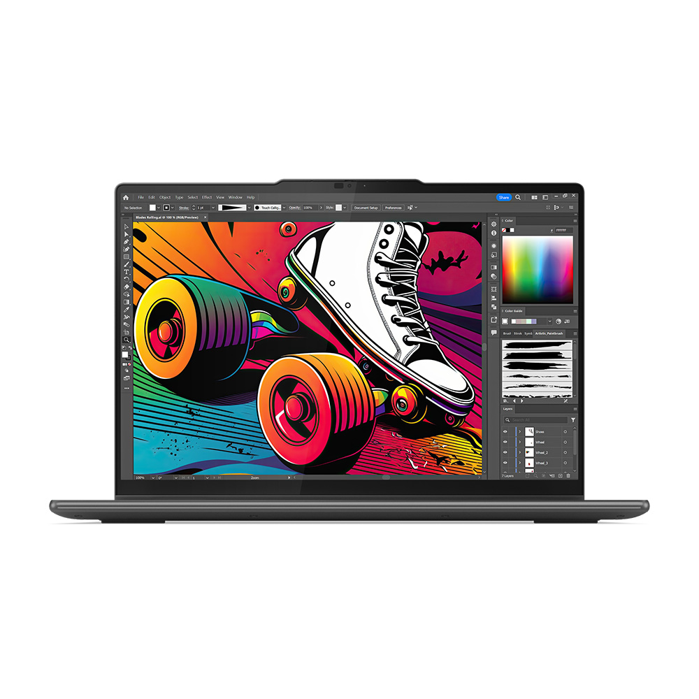 LAPTOP LENOVO YOGA 7 2-IN-1 14IML9 83DJ001FVN (INTEL CORE ULTRA 7 155H | 16GB | 512GB | INTEL ARC | 14 INCH WUXGA | CẢM ỨNG | WIN 11 | OFFICE | XÁM)