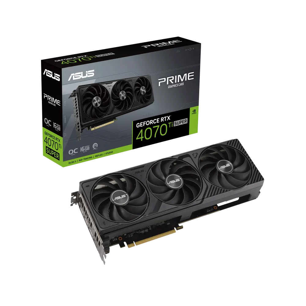 VGA ASUS PRIME RTX 4070 TI SUPER OC 16GB (PRIME-RTX4070TIS-O16G)