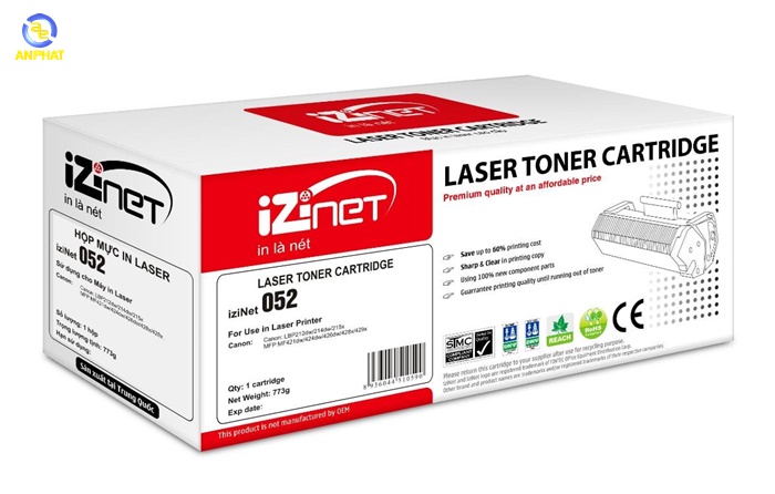 HỘP MỰC IN LASER IZINET 052 - GIÁ SỐC