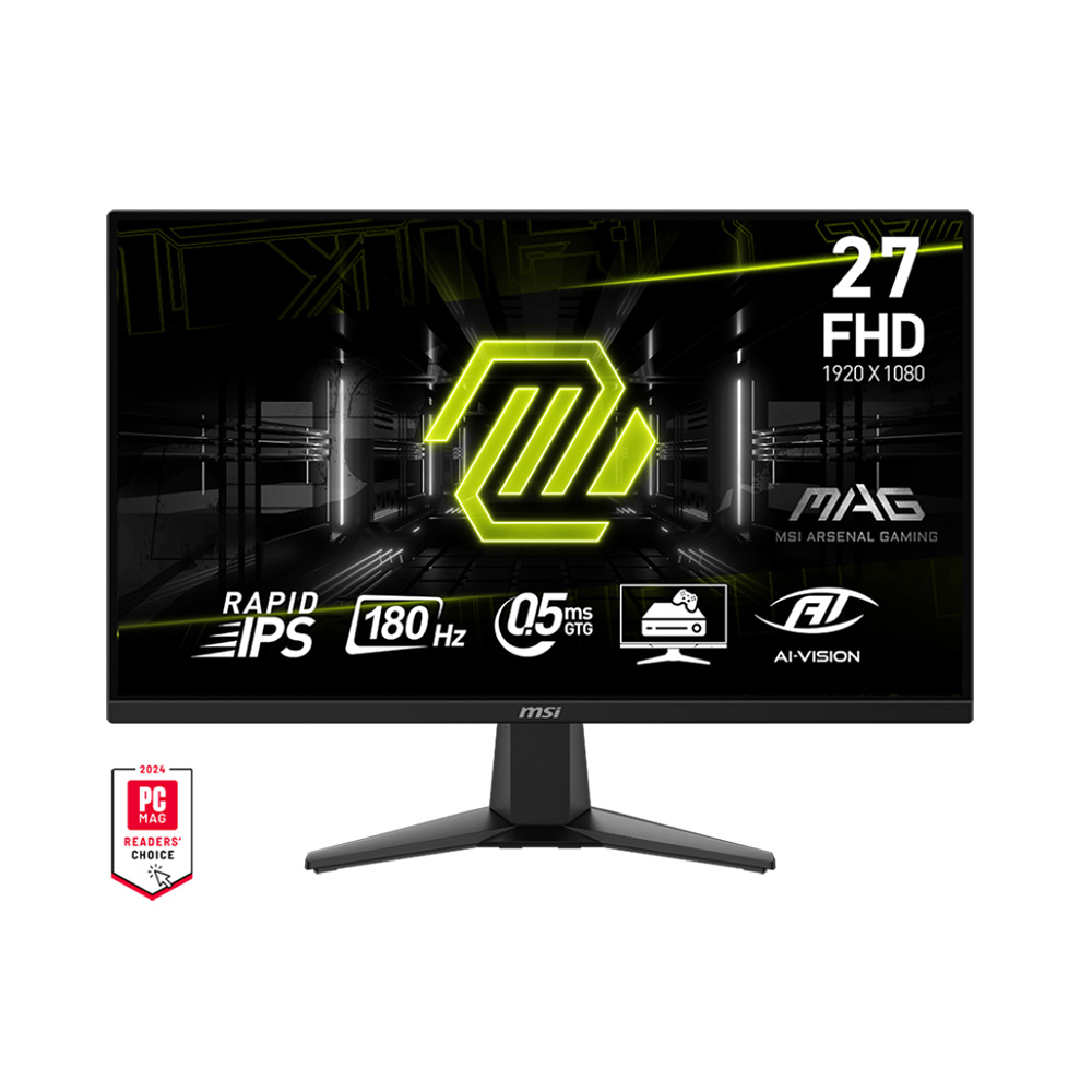 MÀN HÌNH GAMING MSI MAG 275F (27.0 INCH - FHD - IPS - 180HZ - 0.5MS)