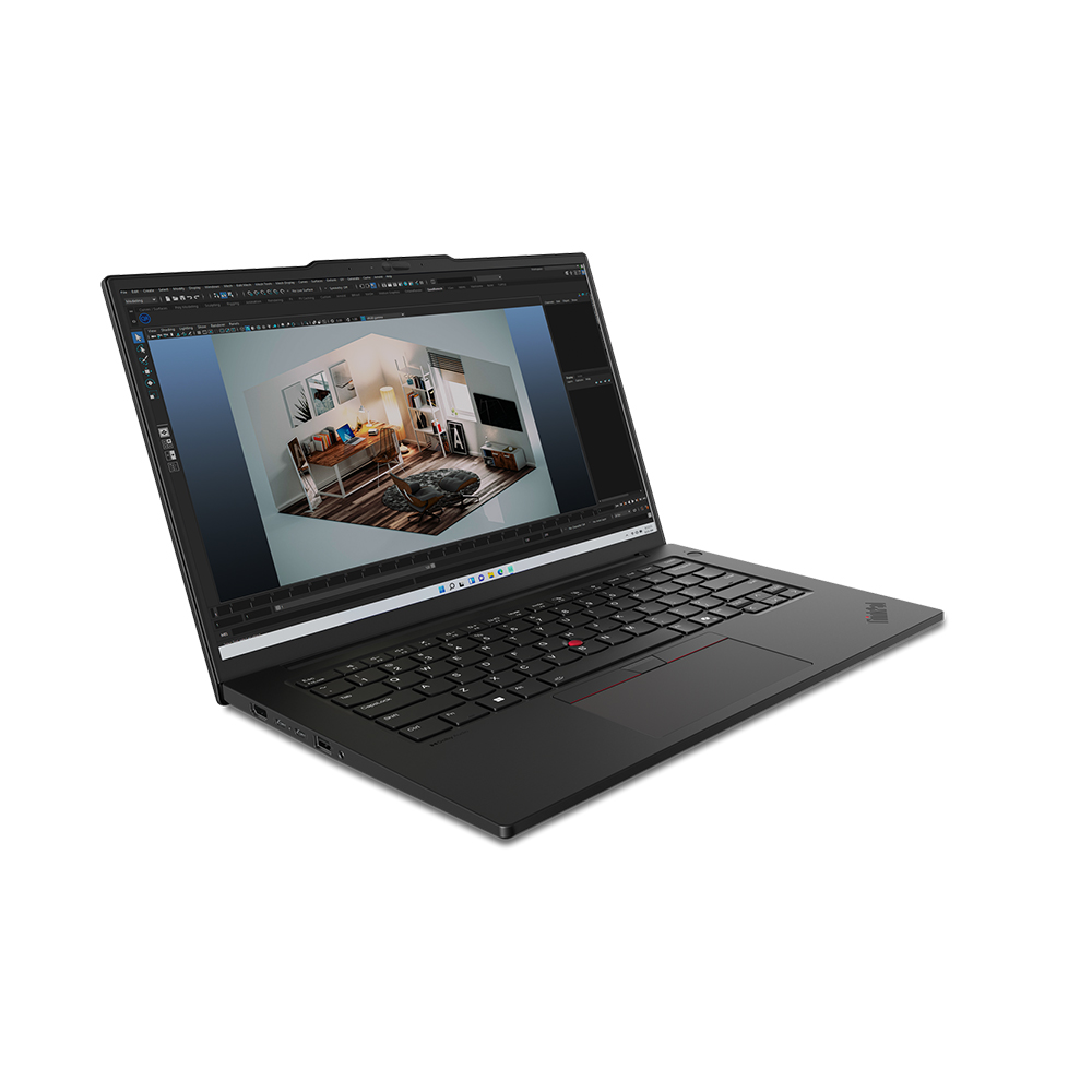 Laptop Lenovo ThinkPad P14s Gen 5 21G2004XVA (Intel Core Ultra 5 125H | RTX 500 Ada | 14.5 inch WUXGA | 32GB | 1TB | NoOS | Đen)