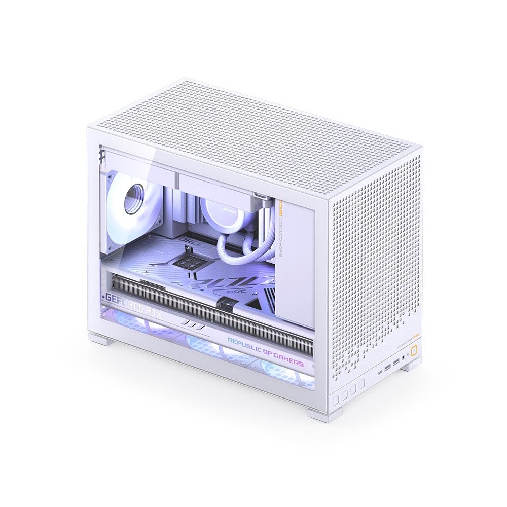 VỎ CASE JONSBO D32 PRO WHITE (MINI MATX, MÀU TRẮNG)