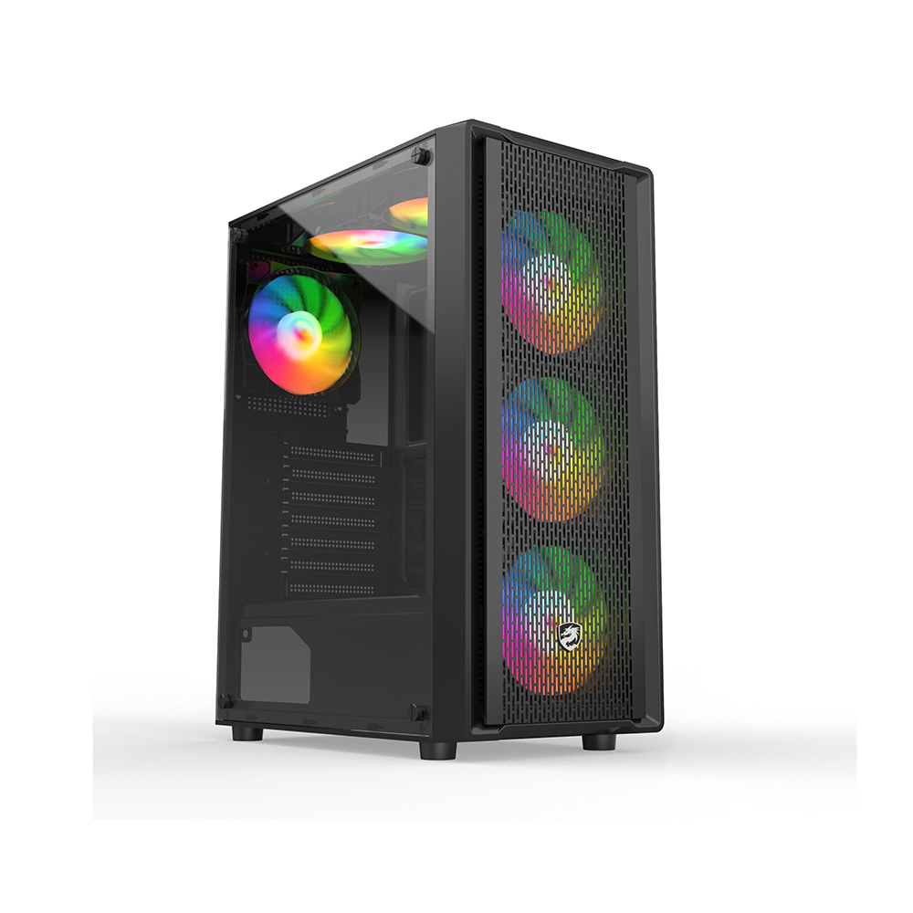 VỎ MÁY TÍNH VITRA CERES V305-M 3F RGB BLACK