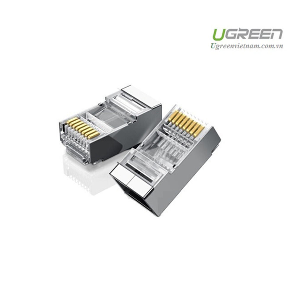 HỘP 100 CÁI ĐẦU BẤM MẠNG UGREEN RJ45 CAT6 50248 - HÀNG CHÍNH HÃNG