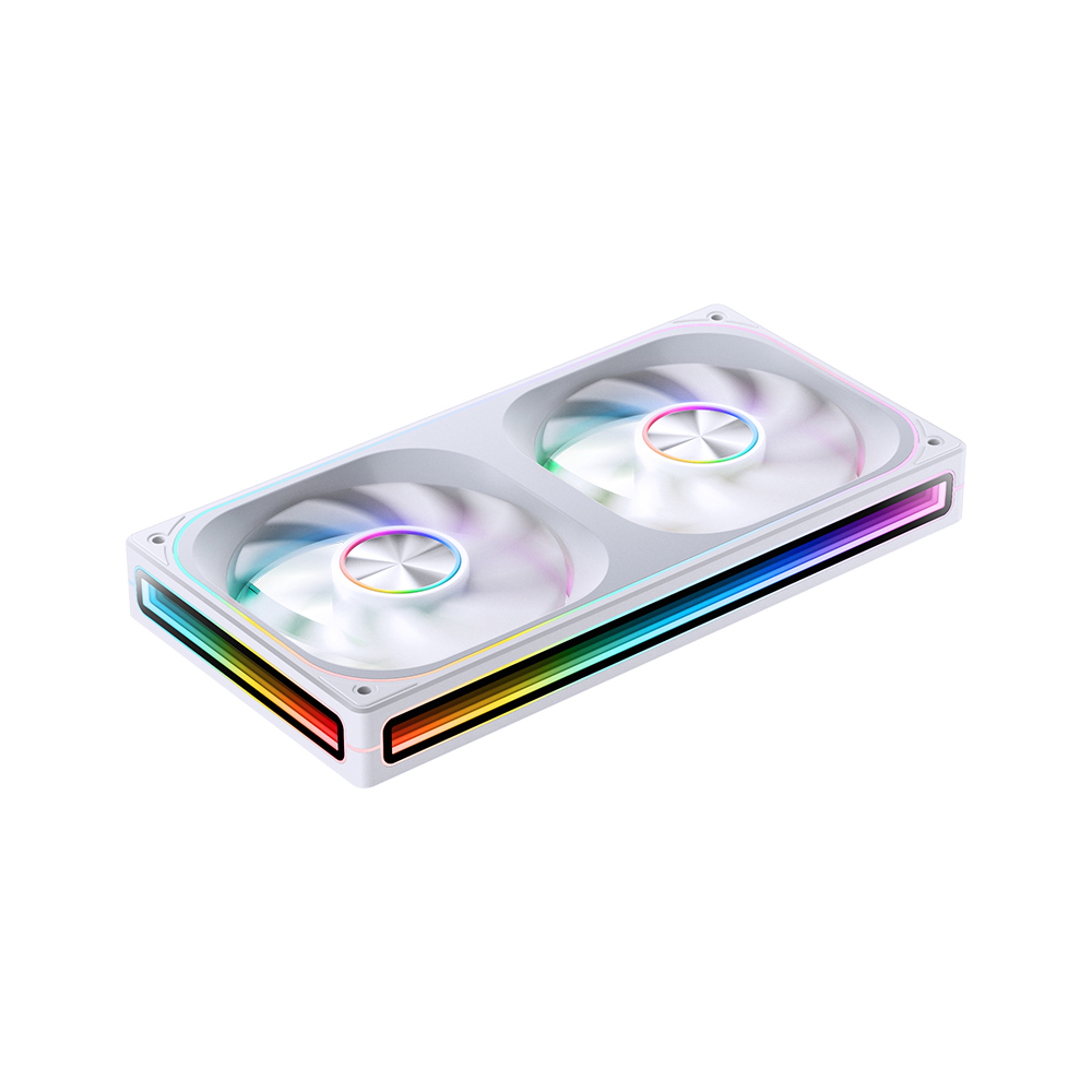 FAN CASE JONSBO ZA-240W WHITE LED ARGB INFINITY