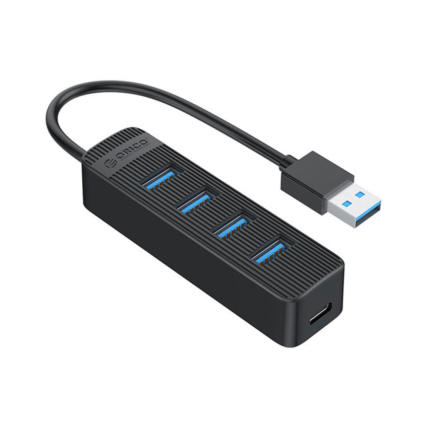 HUB USB 3.0 ORICO TWU3-4A-BK 3 IN 1 ĐEN