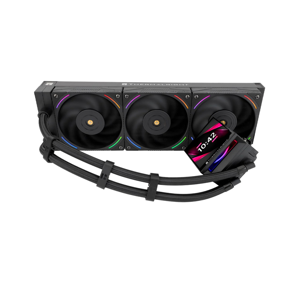BỘ TẢN NHIỆT NƯỚC THERMALRIGHT HYPER VISION 360 ARGB BLACK (LCD 3.95INCH)
