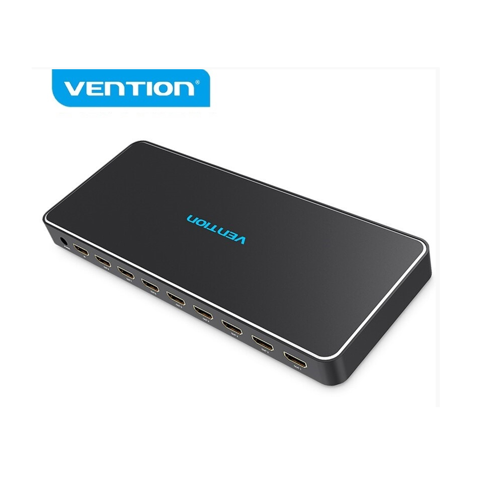 Bộ chia HDMI 1 ra 8 Vention AFMB0 (Black Metal)