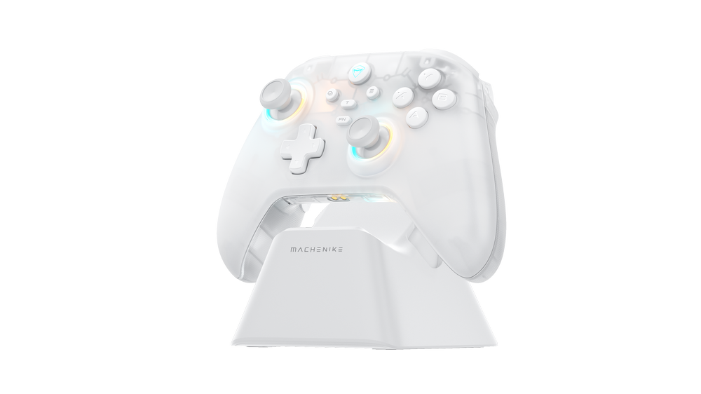 Tay cầm game Machenike G3 V2 Tri-mode White