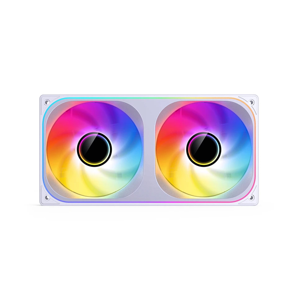 Fan case JONSBO ZB-240WR WHITE LED ARGB REVERSE (FAN ngược)