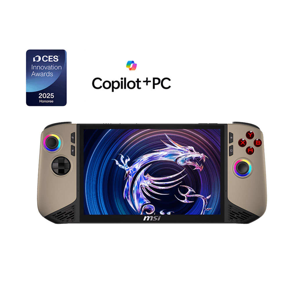 MÁY CHƠI GAME CẦM TAY MSI Claw 8 AI+ A2VM-079VN (Intel Core Ultra 7 258V | 32GB | 1TB | 8 inch FHD+ 120Hz | Win 11)