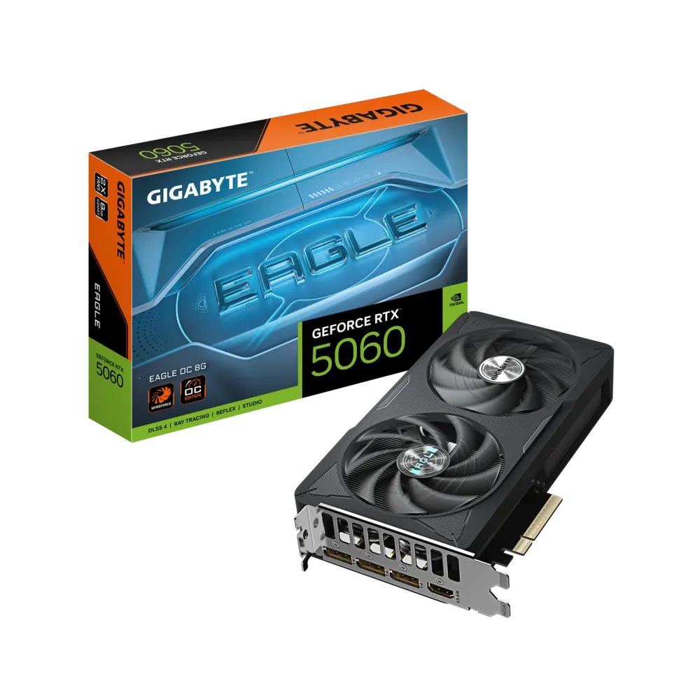 Vga Gigabyte RTX 5060 EAGLE OC 8GB (N5060EAGLE OC-8GD)