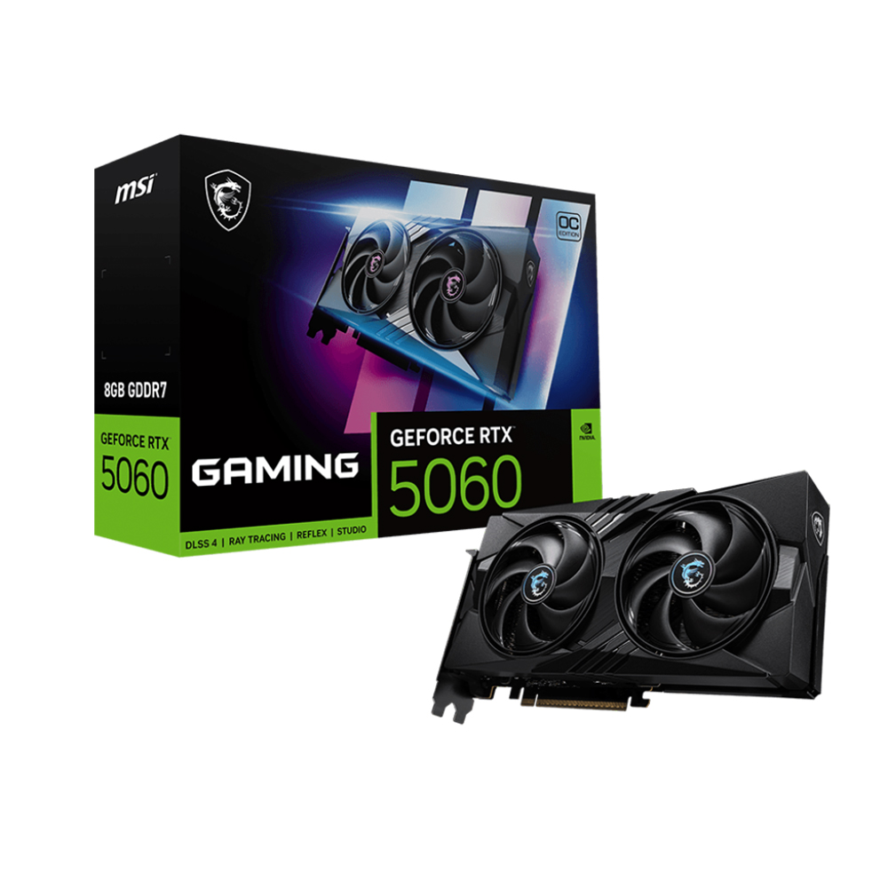 VGA MSI RTX 5060 8GB GAMING OC