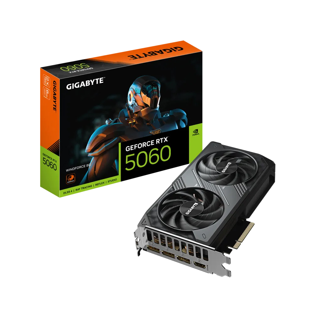 VGA Gigabyte RTX 5060 Windforce 8GB (N5060WF2-8GD)