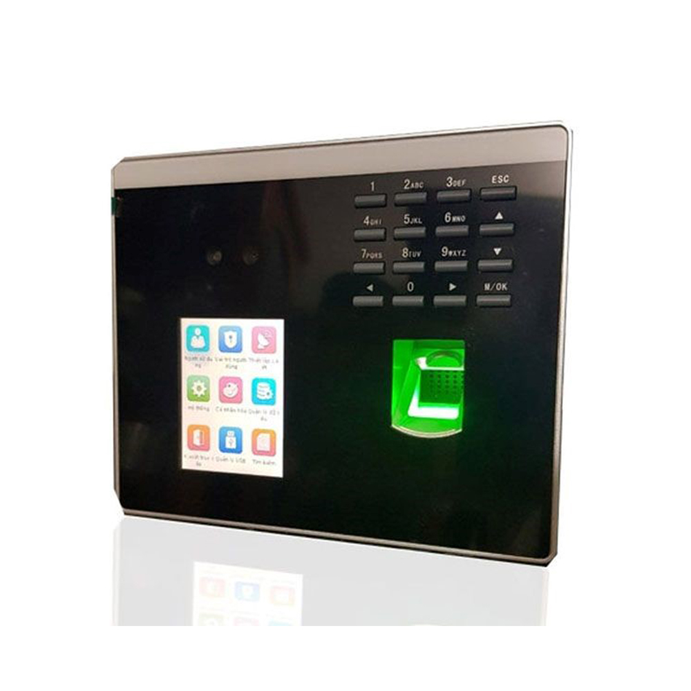 Máy chấm công khuôn mặt Ronald Jack MB53VL (Wifi) - (Chấm công được khuôn mặt khi đeo khẩu trang)