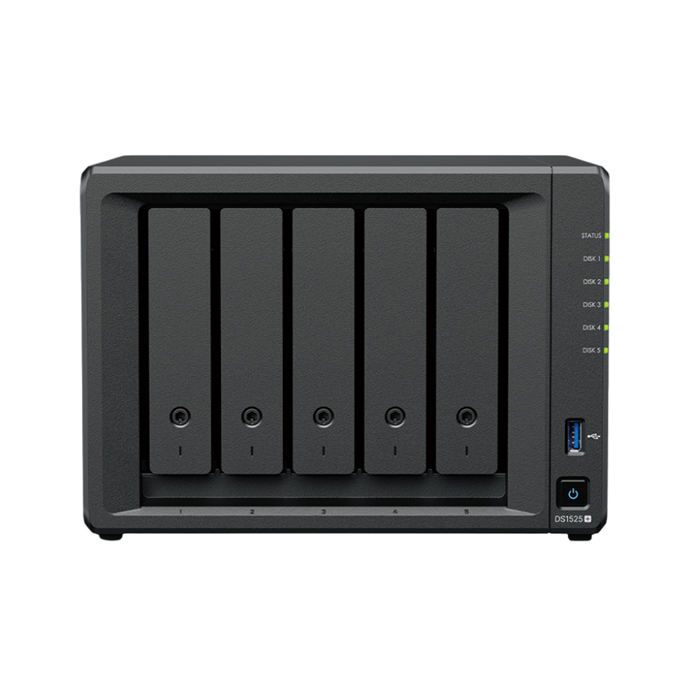 Thiết bị lưu trữ NAS Synology DS1525+ ( chỉ tương thích ổ Synology )
