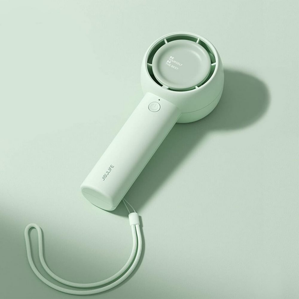 Quạt cầm tay Jisulife FA42 4500mAh Xanh lá