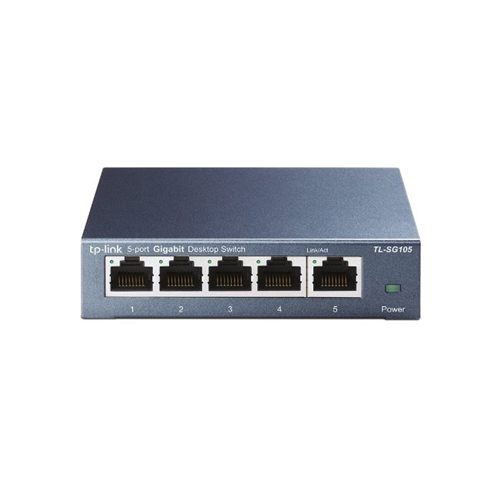 Switch 5 Port TP-Link TL-SG105 (5 Port 10/100/1000 Vỏ kim loại)