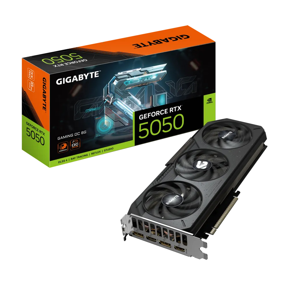 VGA Gigabyte RTX 5050 Gaming OC 8GB (N5050GAMINGOC-8GD)