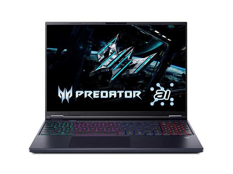 Laptop Acer Gaming Predator Helios Neo 16 AI PHN16-73-757W NH.QVQSV.001 (Core Ultra 7 255HX | RTX 5060 | 16" 2K+ IPS 240Hz 100% DCI-P3 | Win 11 | Đen)