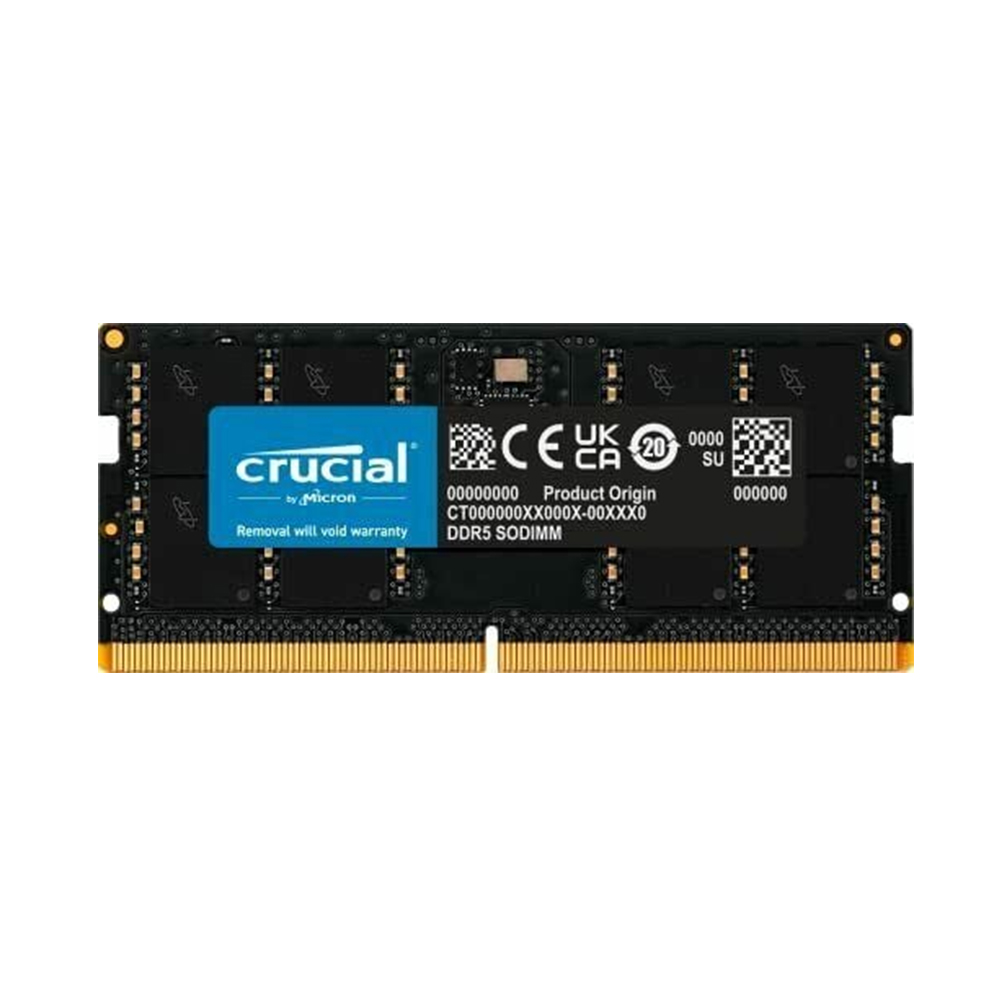 Ram laptop Crucial 8GB DDR5 bus 5600 (CT8G56C46S5)
