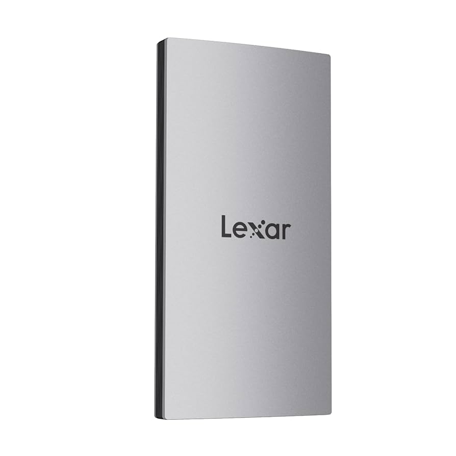 Ổ CỨNG GẮN NGOÀI SSD LEXAR ES3 PORTABLE SSD 1TB (LES3XXX001T-RNSNG) - SLIVER