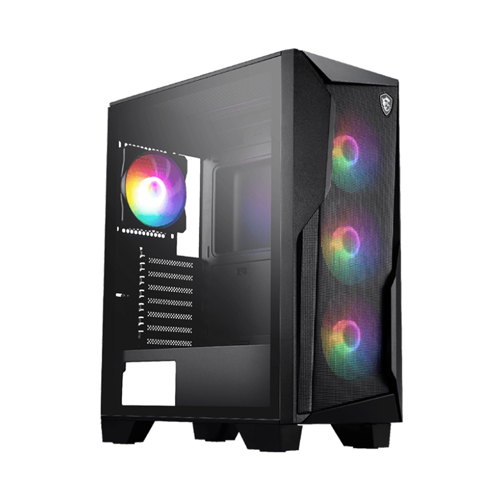 Vỏ Case MSI MAG FORGE 130A AIRFLOW (ATX - 4 Fan RGB)