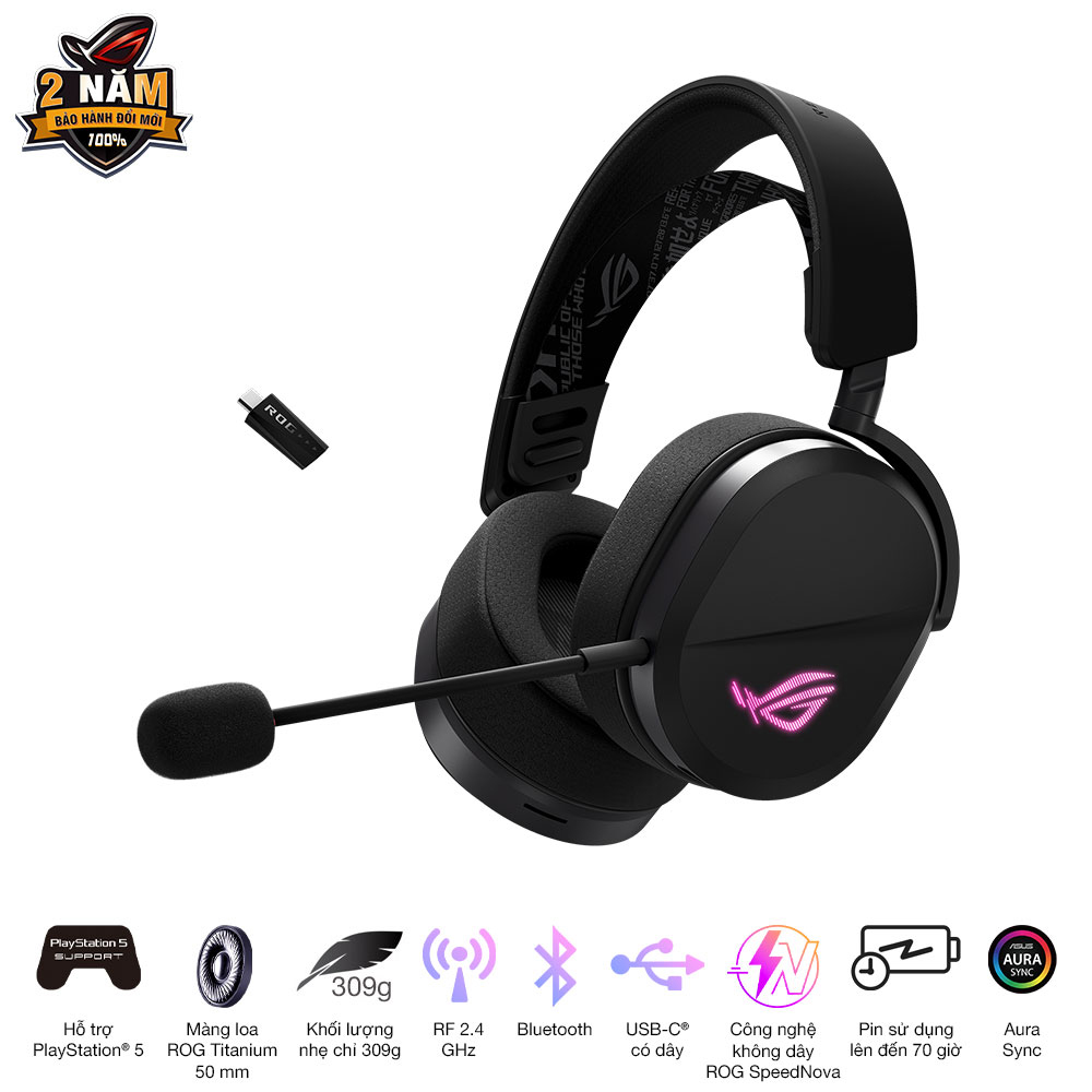 Tai nghe Asus ROG Pelta Wireless