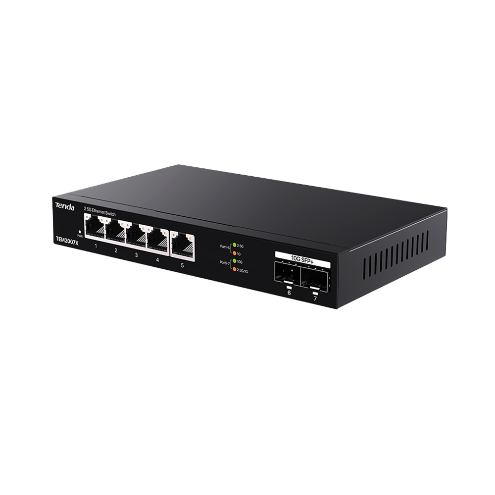 Switch 2.5Gbps Tenda TEM2007X