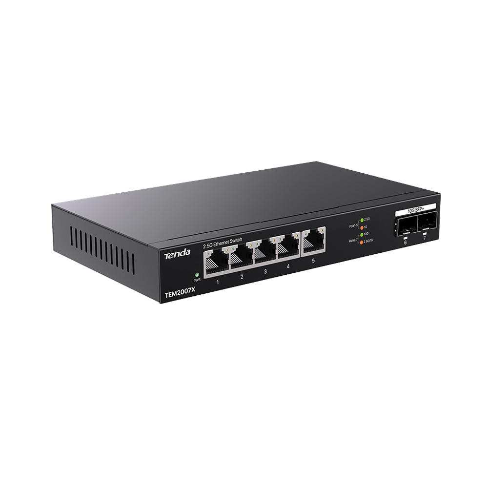 Switch 2.5Gbps Tenda TEM2007X