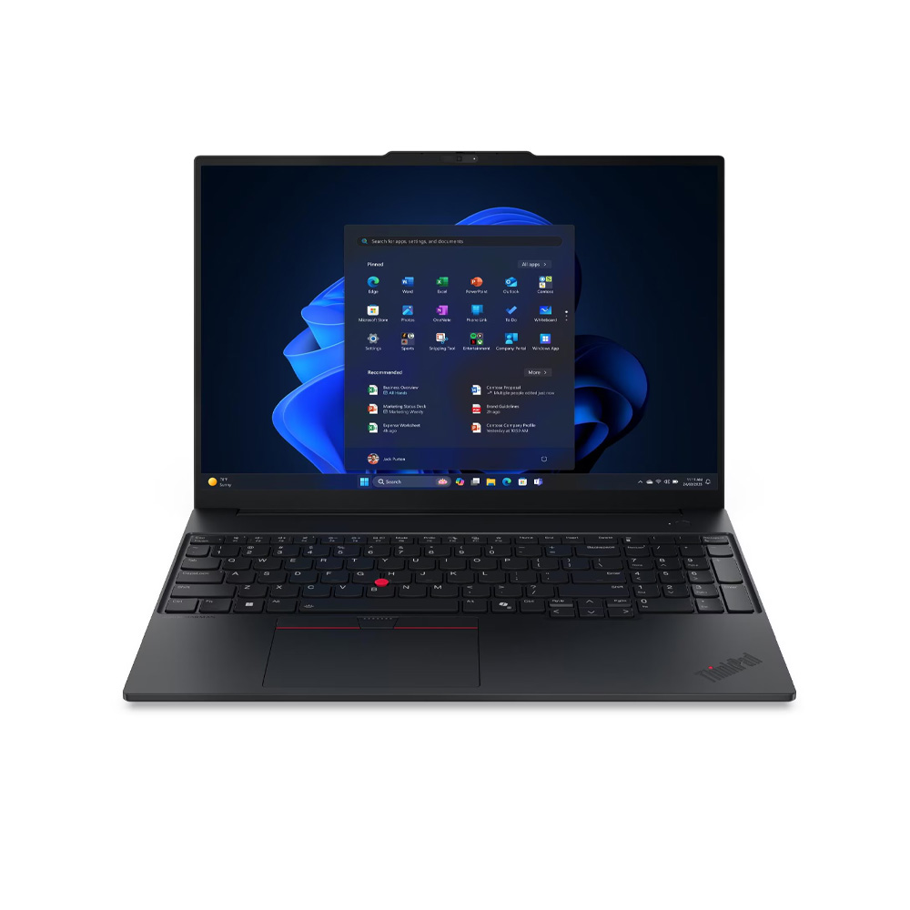 Laptop Lenovo ThinkPad E16 Gen 3 21SR002LVA (Intel Core Ultra 7 255H | Intel Arc | 16 inch WUXGA | 16GB | 512GB | NoOS | Đen)