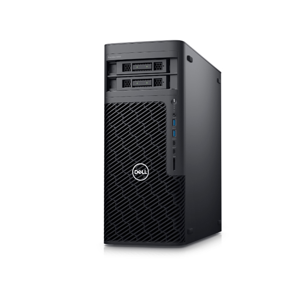 Máy tính trạm Dell Precision 5860 Tower 42PT5860-W2423 (Intel Xeon W3-2423 2.1GHz | 1 x 16GB DDR5 | 512GB SSD | NVIDIA T400 4GB | 750W | Keyboard KB216/ Mouse MS116 | Windows 11 Pro)