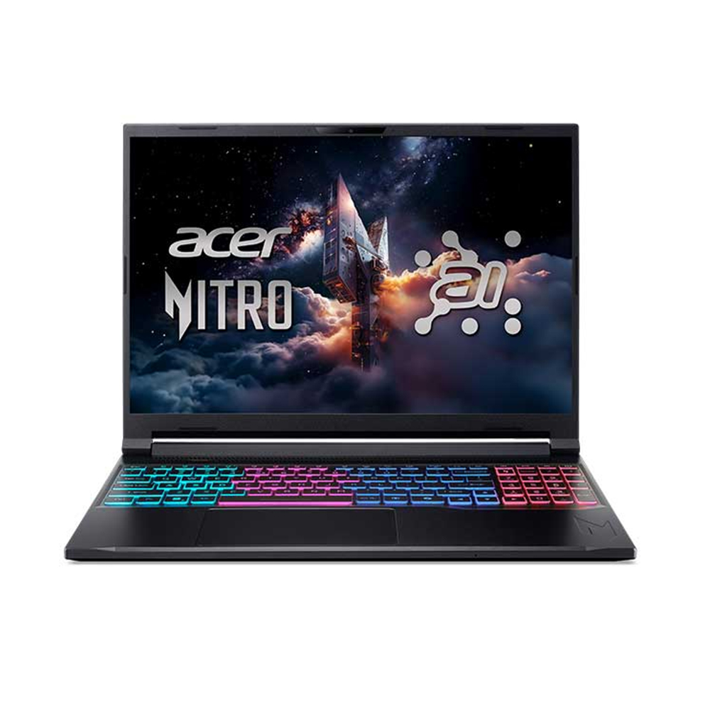 LAPTOP ACER GAMING NITRO V 16 AI PROPANEL ANV16S-61-R7KQ NH.QXPSV.001 (AMD RYZEN AI 5 340 | RTX 5060 8GB | 16 INCH FHD+ 180HZ | 16GB | 512GB | WIN 11 | ĐEN)
