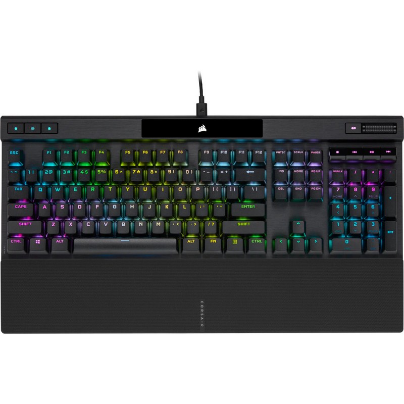 BÀN PHÍM CƠ CORSAIR K70 RGB PRO OPX SILVER SWITCH