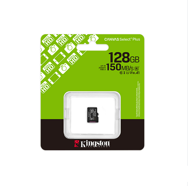 Thẻ nhớ Kingston 128GB microSD Canvas Select Plus SDCS3/128GBSP