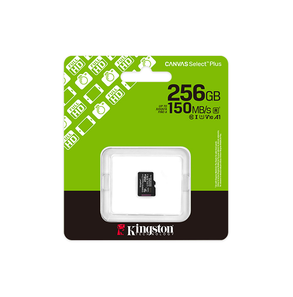 Thẻ nhớ Kingston 256GB microSD Canvas Select Plus SDCS3/256GBSP