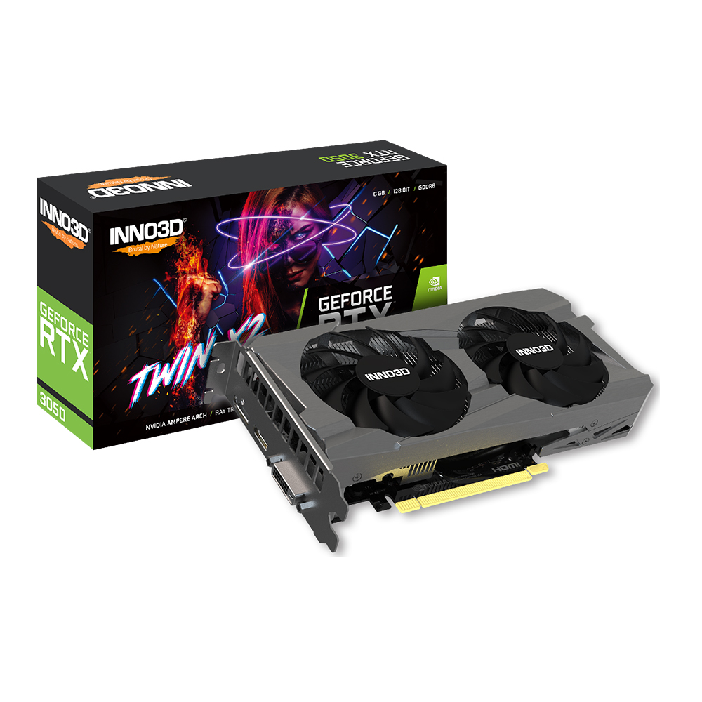 VGA INNO3D GEFORCE RTX 3050 6GB TWIN X2 V2